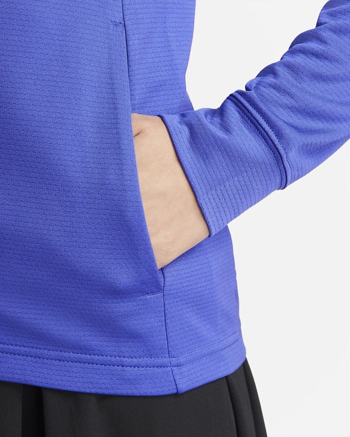 Chaquetas Nike Dri-FIT UV Victory Full-Zip Golf Top Mujer Negras | WYSNR-7156