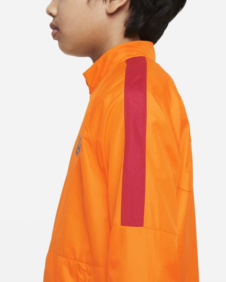 Chaquetas Nike FC Barcelona Repel Academy AWF Kids Soccer Niño Naranjas Rojas Azul Real Negras | IBFWL-1304