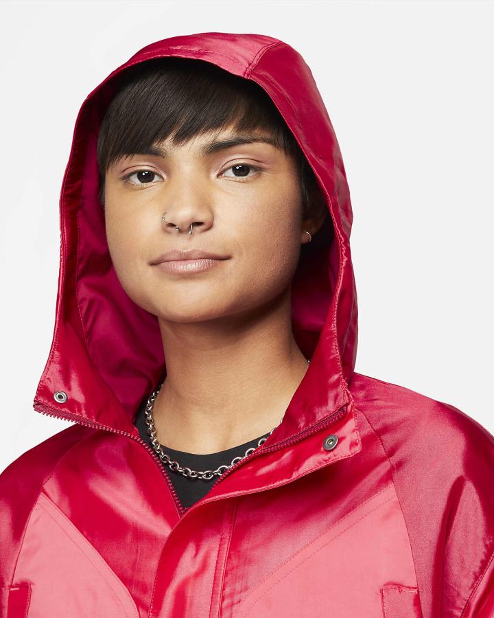 Chaquetas Nike Jordan 23 Engineered Lightweight Mujer Rojas Claro Burdeos | QNDCW-6381