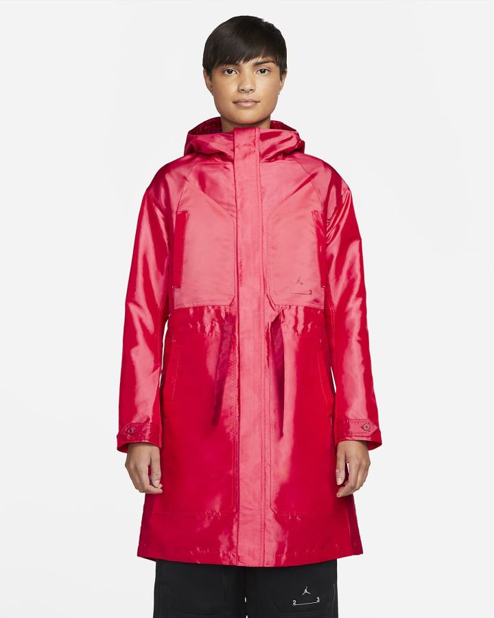 Chaquetas Nike Jordan 23 Engineered Lightweight Mujer Rojas Claro Burdeos | QNDCW-6381