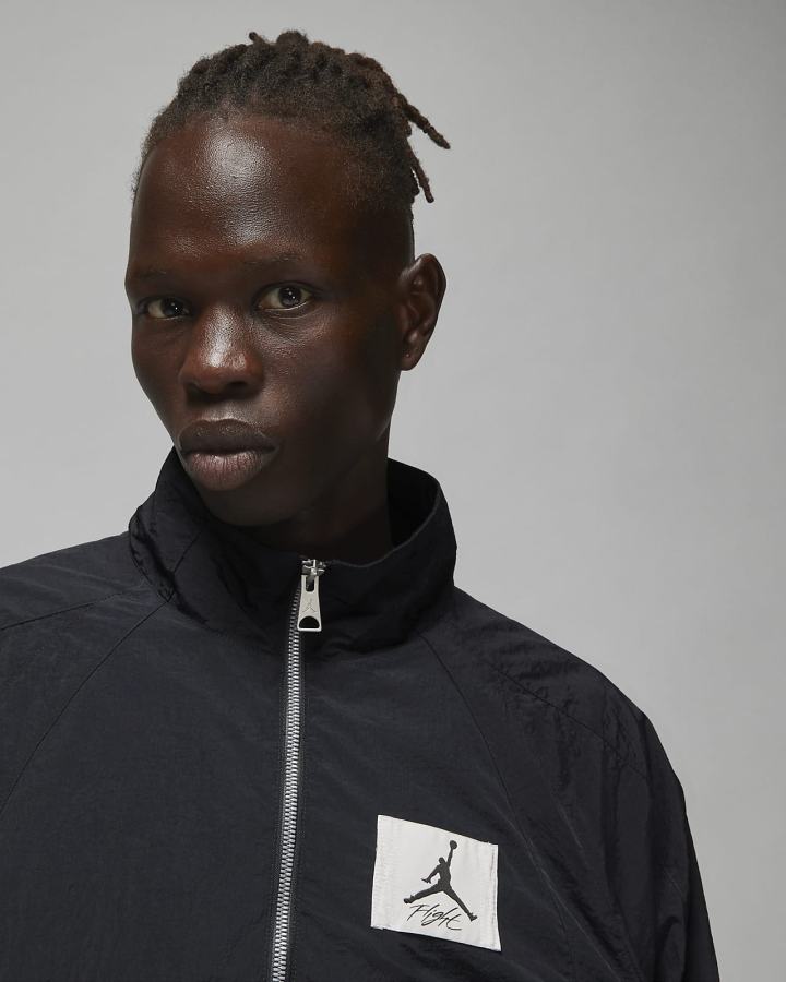 Chaquetas Nike Jordan Essentials Statement Warmup Hombre Negras | JIFQN-5463