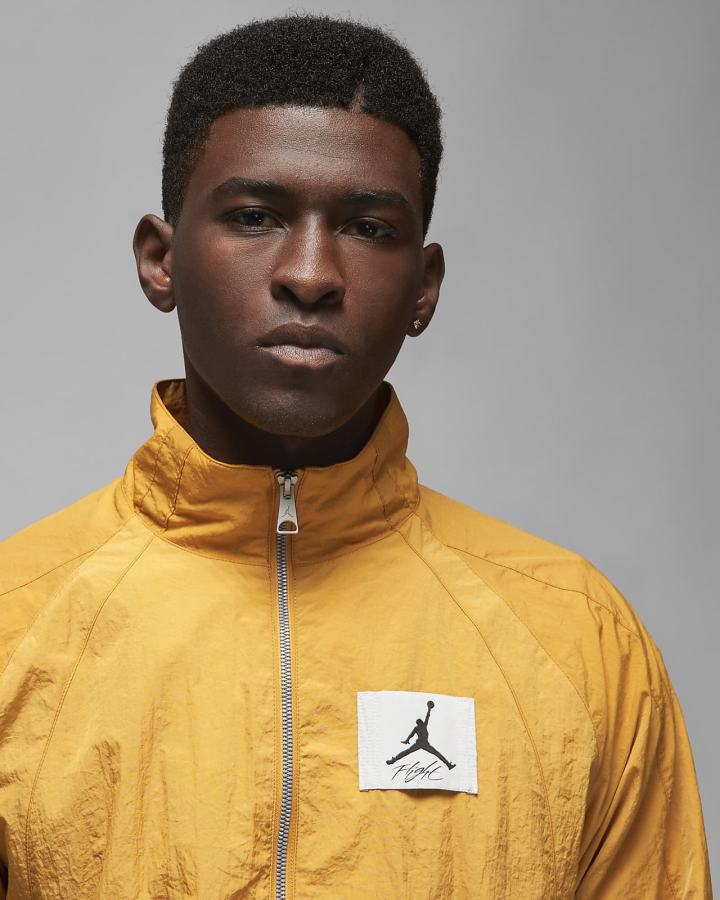 Chaquetas Nike Jordan Essentials Statement Warmup Hombre Amarillo | WMZXI-9261