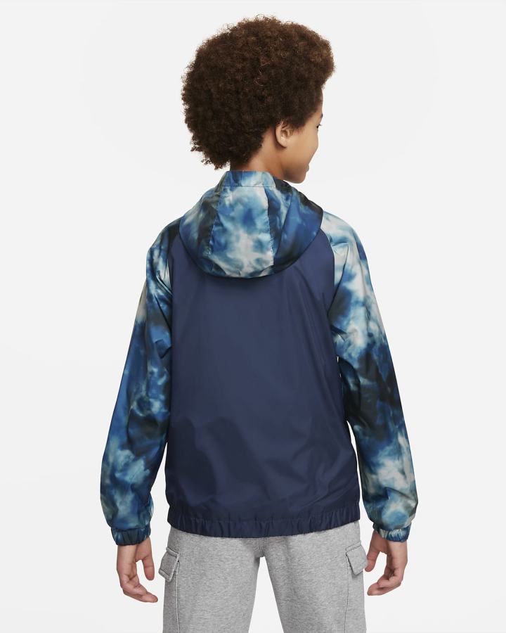 Chaquetas Nike Jordan Kids Full-Zip Niño Azules Oscuro | TUPQR-9813