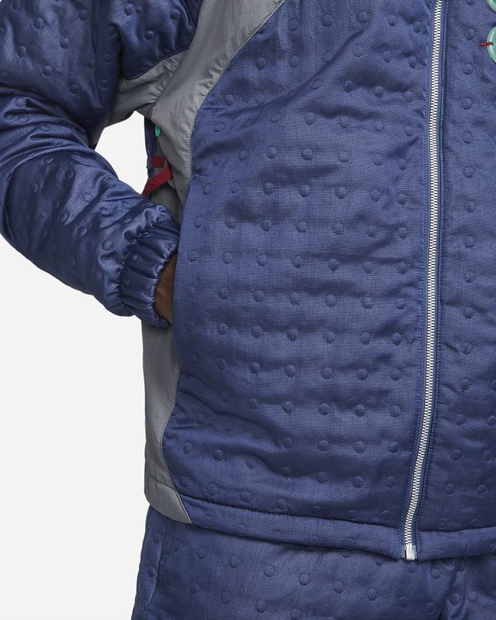 Chaquetas Nike Jordan x CLOT Woven Hombre Azul Marino Gris Rojas | IXPJO-7840