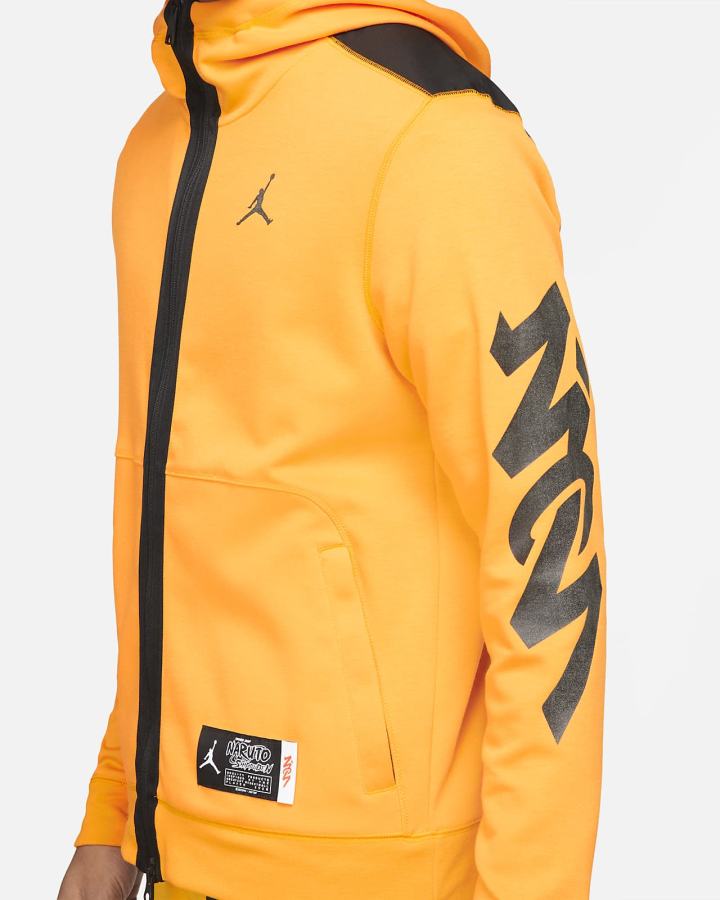 Chaquetas Nike Jordan x Zion Full-Zip Top Hombre Negras Naranjas | MEQUZ-7923