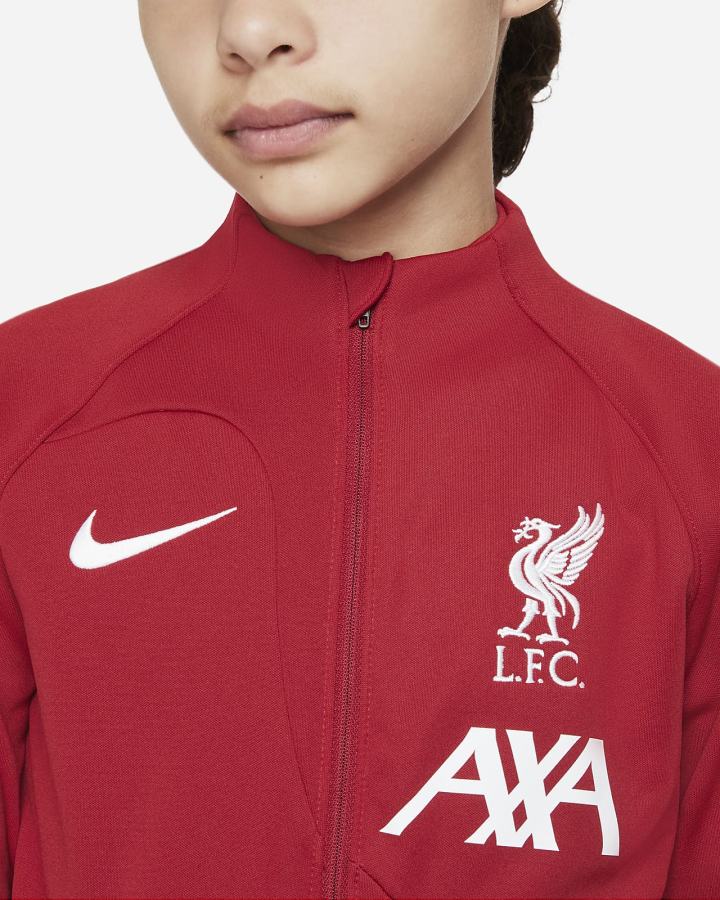 Chaquetas Nike Liverpool FC Academy Pro Kids Soccer Niño Rojas Blancas | UNYLC-9460