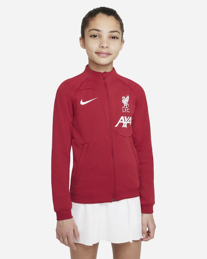 Chaquetas Nike Liverpool FC Academy Pro Kids Soccer Niño Rojas Blancas | UNYLC-9460