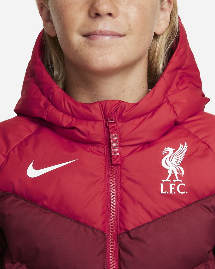 Chaquetas Nike Liverpool FC Synthetic-Fill Kids Niño Rojas Blancas | QZBUX-0381