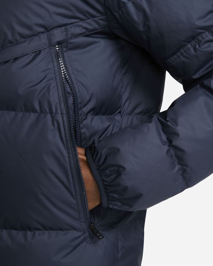 Chaquetas Nike Nigeria Strike Storm-FIT Soccer Down Hombre Obsidian Blancas | IFDUM-5639