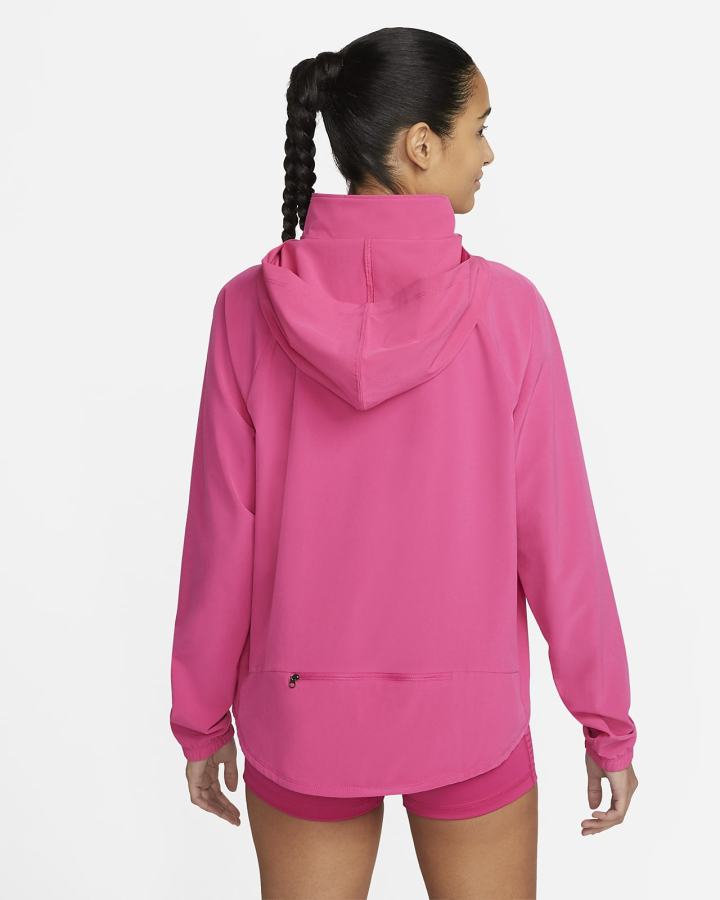Chaquetas Nike Pro Dri-FIT 1/4-Zip Packable Training Cover-Up Mujer Rosas Blancas | BHSGX-8423