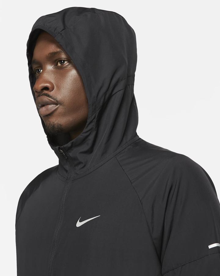 Chaquetas Nike Repel Miler Running Hombre Negras | PNDXZ-3819