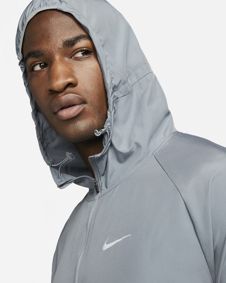 Chaquetas Nike Repel Miler Running Hombre Gris | PYGAX-7309