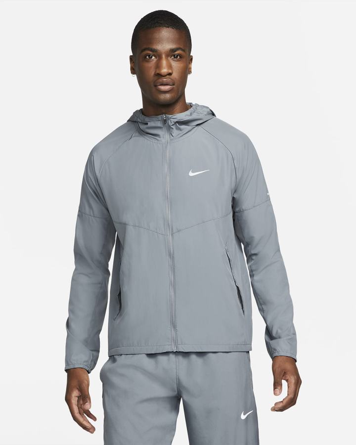 Chaquetas Nike Repel Miler Running Hombre Gris | PYGAX-7309