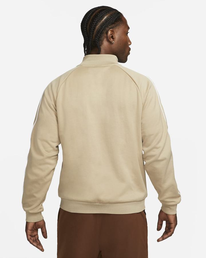 Chaquetas Nike Sportswear Authentics Track Hombre Kaki Blancas | QKSNB-8054