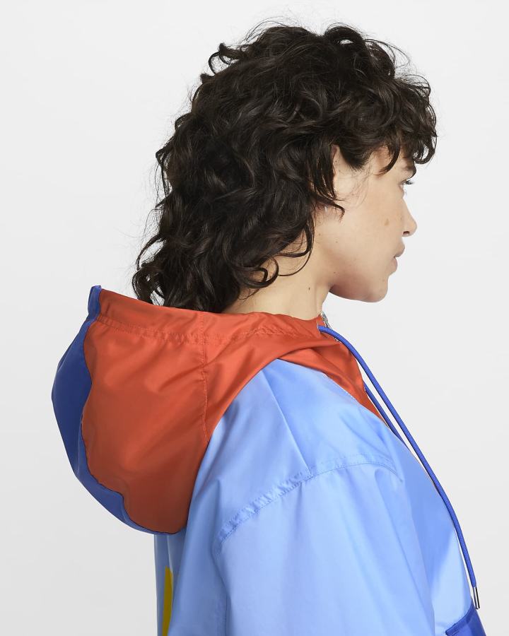 Chaquetas Nike Sportswear Circa 72 Windrunner Mujer Azules Naranjas Azul Real | FJYPV-5739
