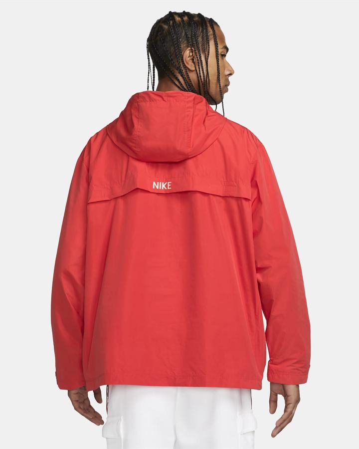 Chaquetas Nike Sportswear Circa Lined Anorak Hombre Rojas Claro | OTBAP-8603