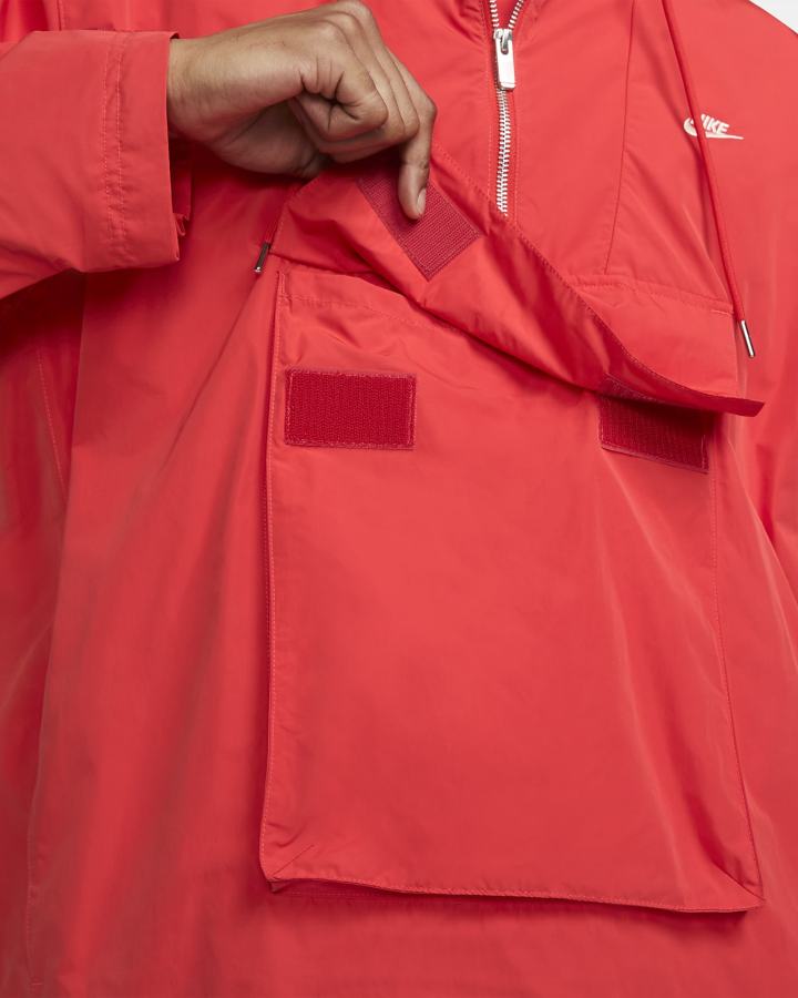 Chaquetas Nike Sportswear Circa Lined Anorak Hombre Rojas Claro | OTBAP-8603
