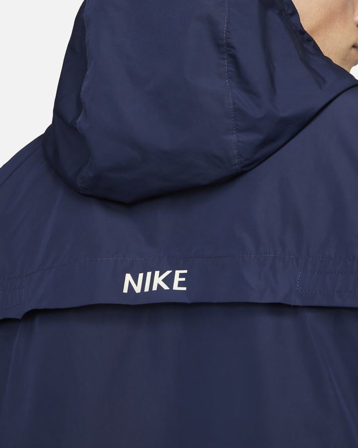 Chaquetas Nike Sportswear Circa Lined Anorak Hombre Azul Marino Azul Real | TAQMB-9407