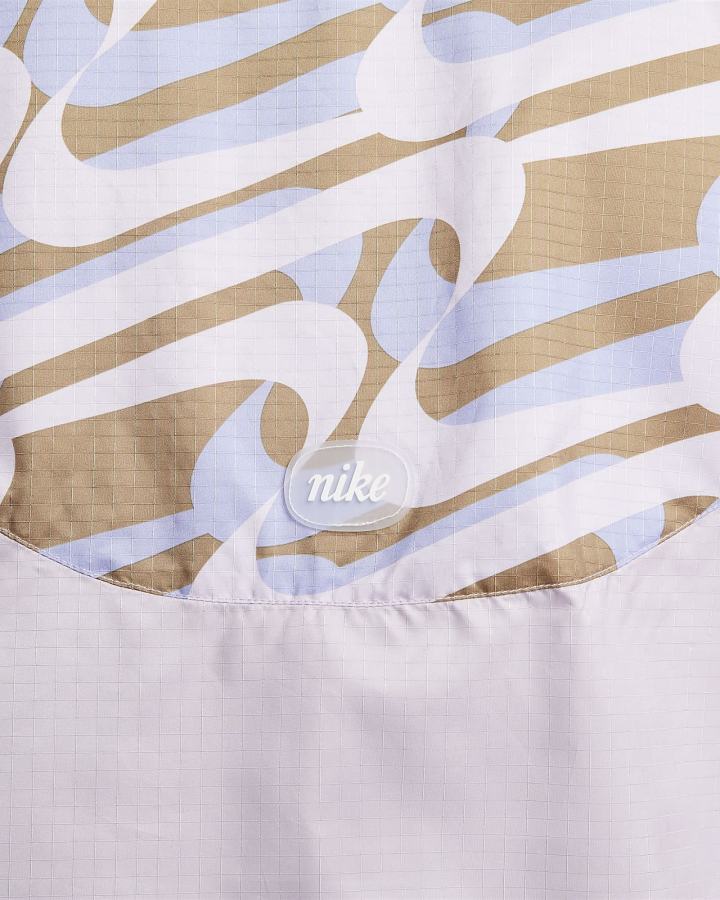 Chaquetas Nike Sportswear Icon Clash Woven Allover Print Mujer Blancas | AWZOV-5072