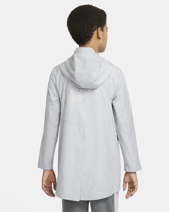 Chaquetas Nike Sportswear Kids Pack Utility Kids Niño Gris Claro | IXNBQ-5873