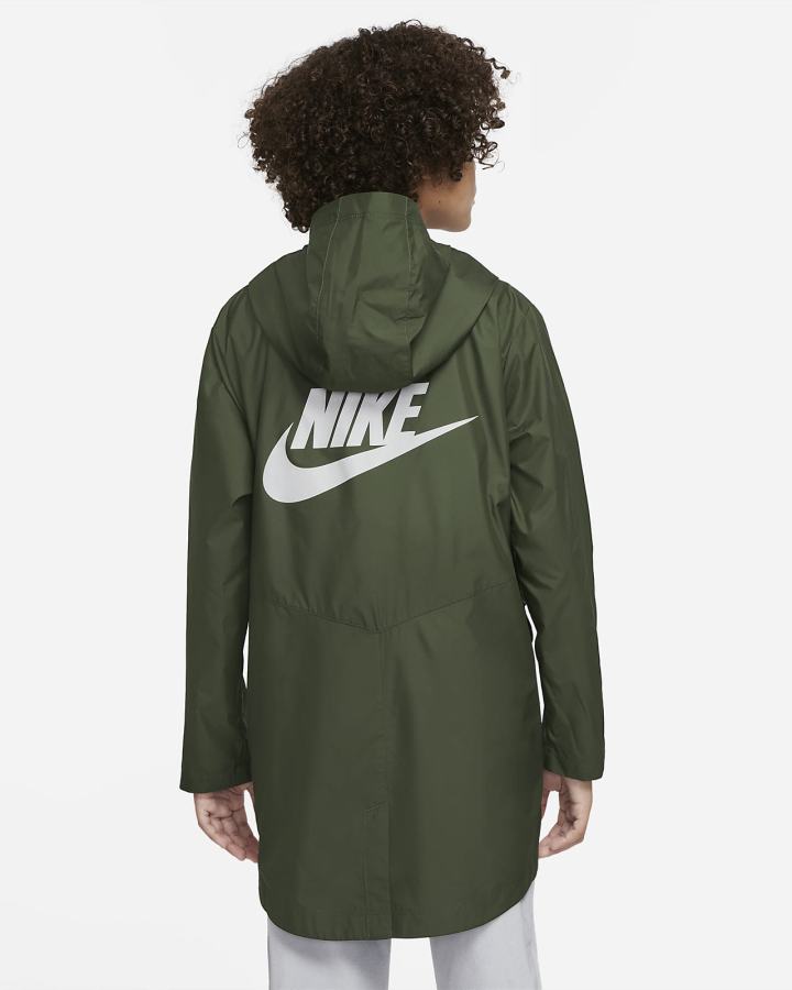 Chaquetas Nike Sportswear Kids Pack Utility Kids Niño Gris Oscuro Verde | OMBVF-2354