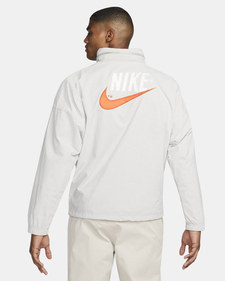 Chaquetas Nike Sportswear Lined Woven Hombre Blancas | ROHST-1037