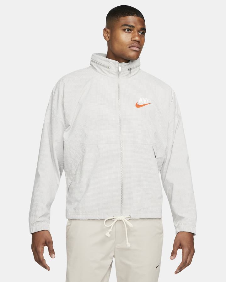 Chaquetas Nike Sportswear Lined Woven Hombre Blancas | ROHST-1037