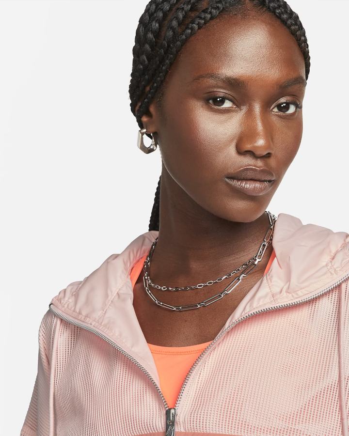 Chaquetas Nike Sportswear Mesh Mujer Blancas | FWJCA-0543