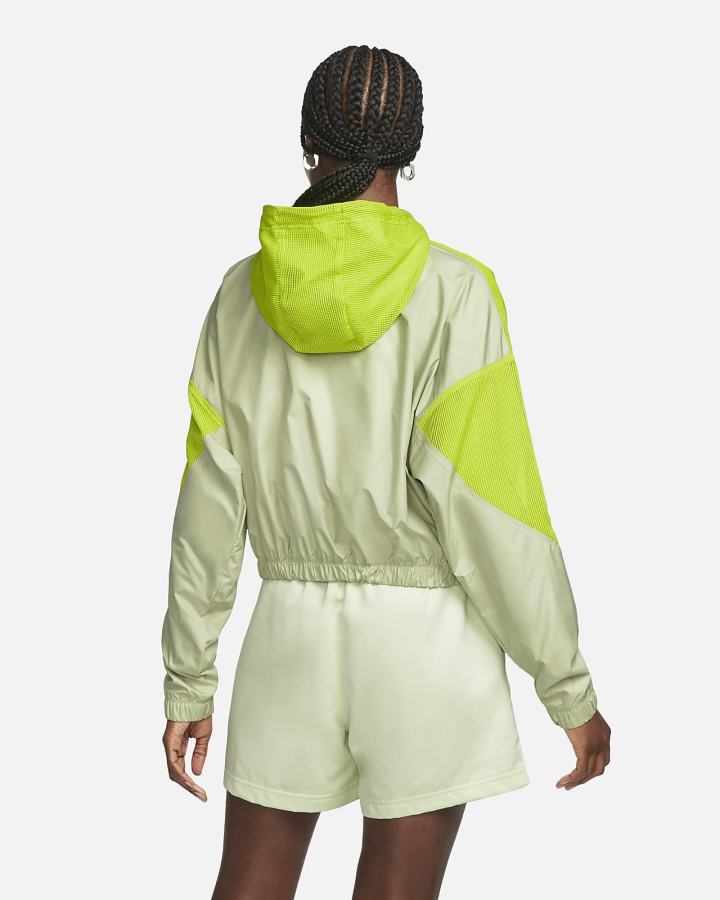 Chaquetas Nike Sportswear Mesh Mujer Verde Verde Oliva | DXOSP-5168