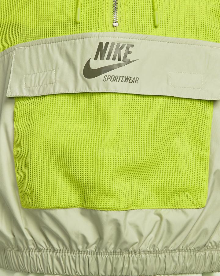 Chaquetas Nike Sportswear Mesh Mujer Verde Verde Oliva | DXOSP-5168