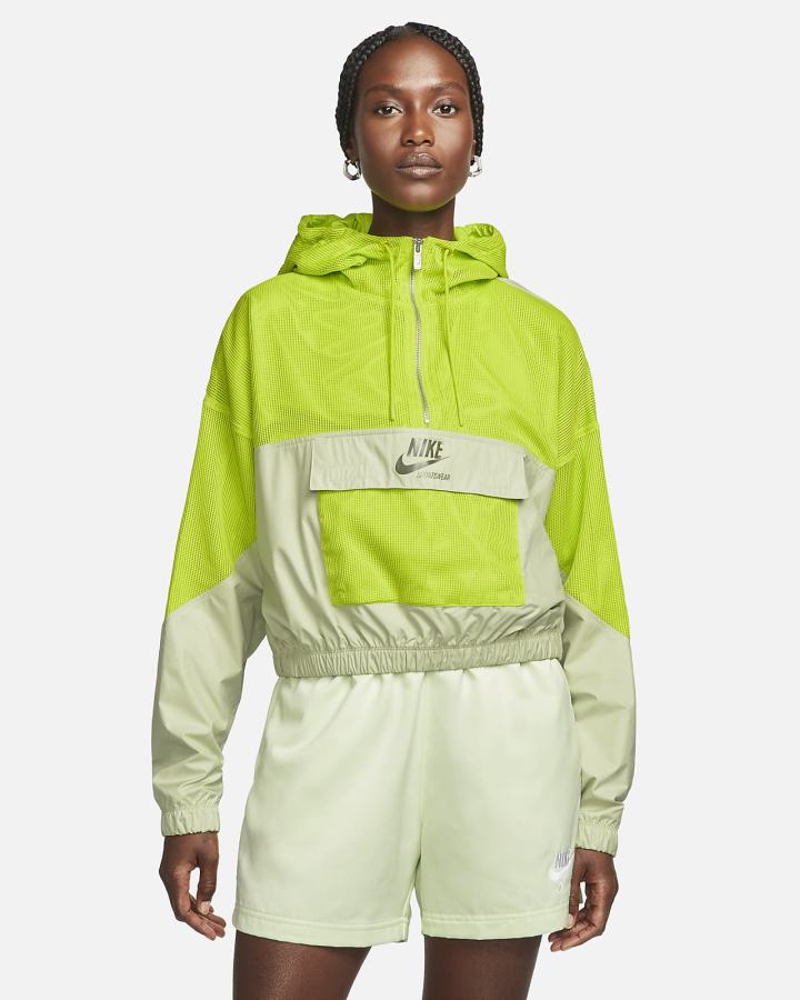Chaquetas Nike Sportswear Mesh Mujer Verde Verde Oliva | DXOSP-5168