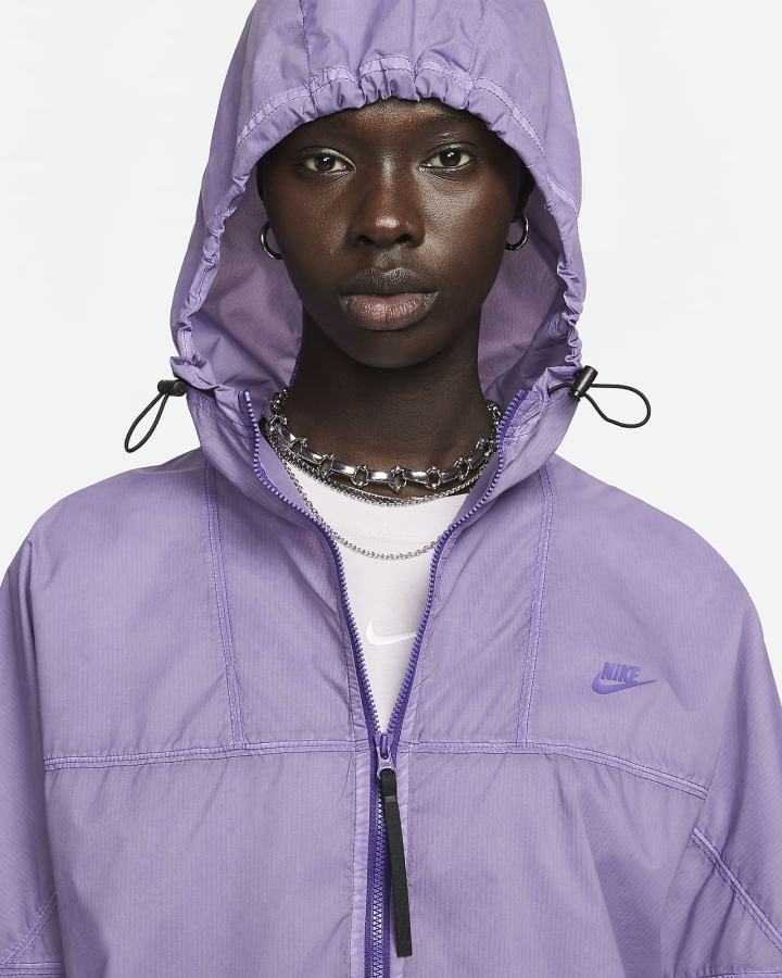 Chaquetas Nike Sportswear Repel Tech Pack Packable Oversized Mujer Moradas | ATKZB-5042