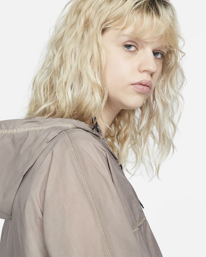 Chaquetas Nike Sportswear Repel Tech Pack Packable Oversized Mujer Kaki Kaki | EDRWF-6417
