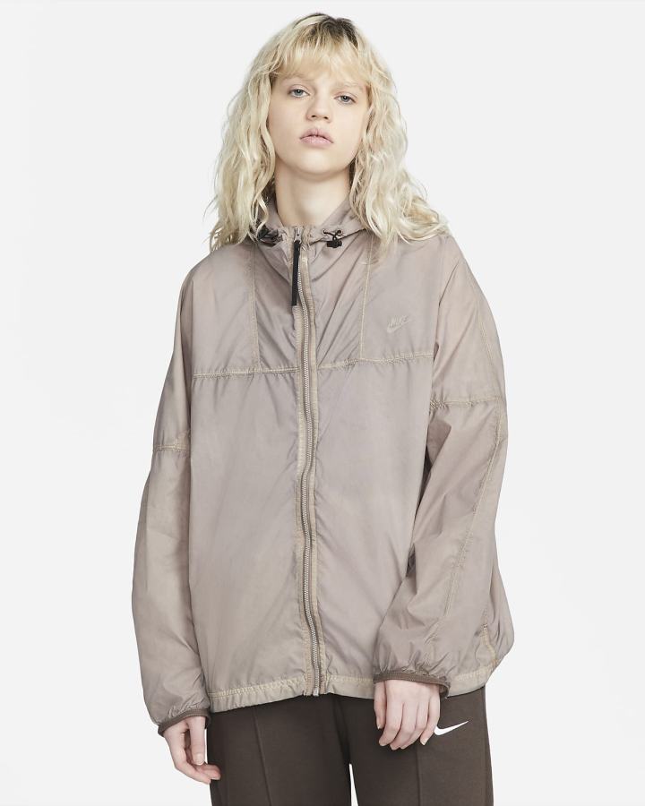 Chaquetas Nike Sportswear Repel Tech Pack Packable Oversized Mujer Kaki Kaki | EDRWF-6417
