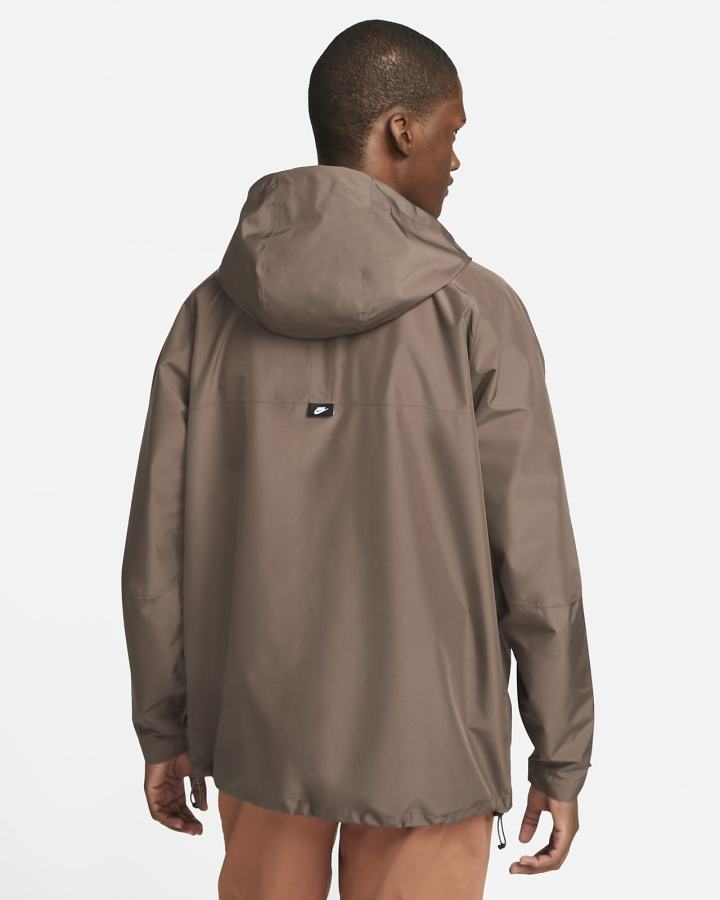 Chaquetas Nike Sportswear Storm-FIT Legacy Hooded Shell Hombre Marrones | CZYSK-9526