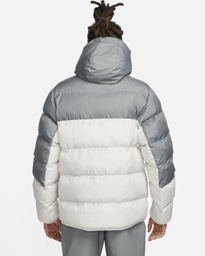 Chaquetas Nike Sportswear Storm-FIT Windrunner PRIMALOFT® Hombre Gris Beige Claro | AMBVP-3891