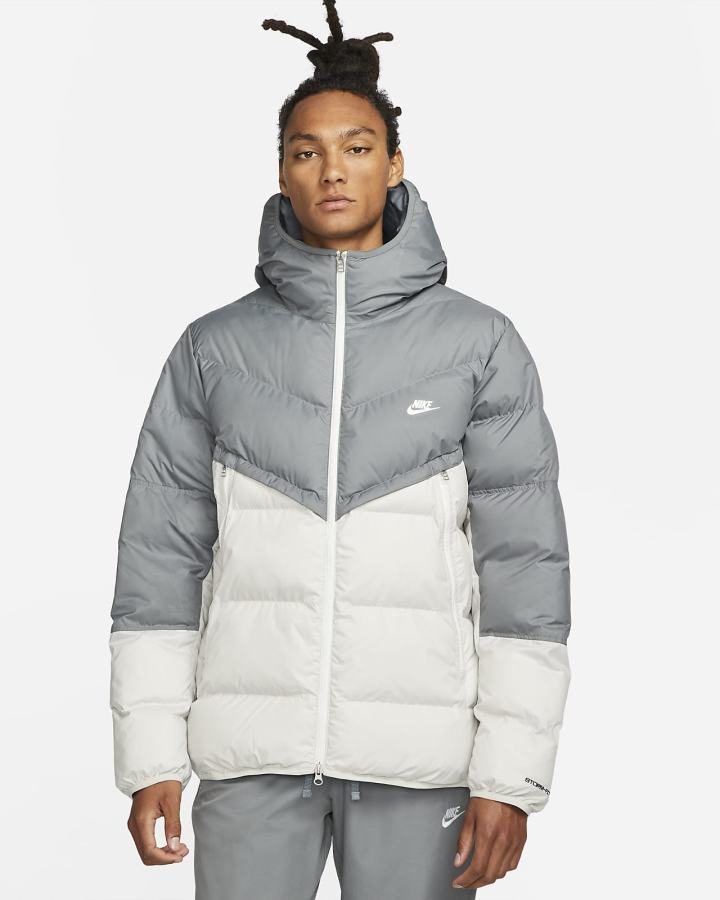 Chaquetas Nike Sportswear Storm-FIT Windrunner PRIMALOFT® Hombre Gris Beige Claro | AMBVP-3891