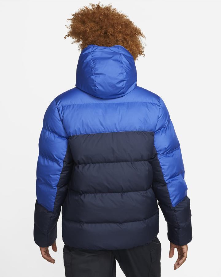 Chaquetas Nike Sportswear Storm-FIT Windrunner PRIMALOFT® Hombre Azul Real Obsidian | MIOWG-9253
