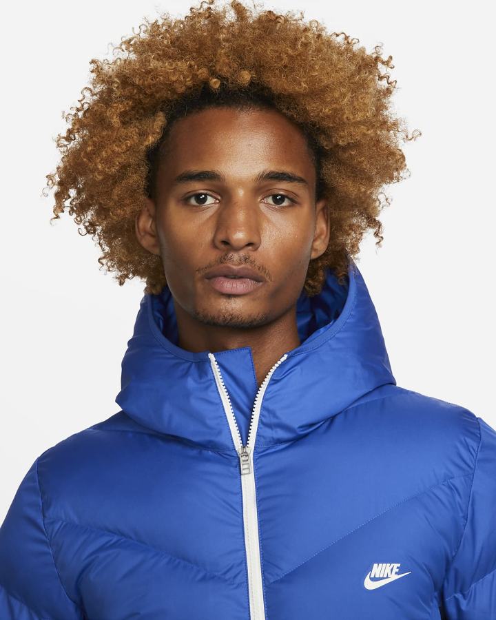 Chaquetas Nike Sportswear Storm-FIT Windrunner PRIMALOFT® Hombre Azul Real Obsidian | MIOWG-9253
