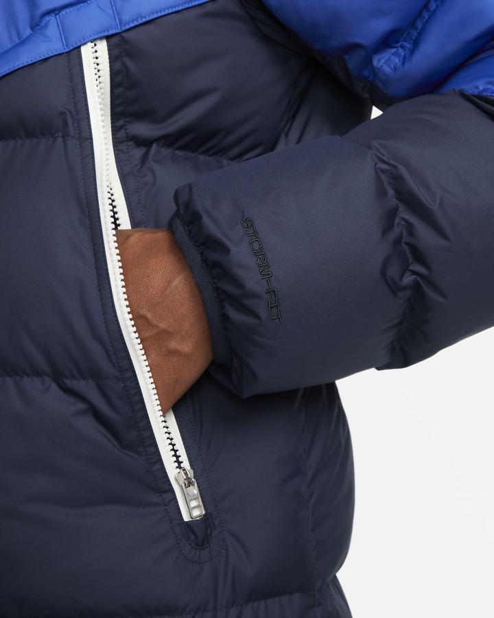 Chaquetas Nike Sportswear Storm-FIT Windrunner PRIMALOFT® Hombre Azul Real Obsidian | MIOWG-9253