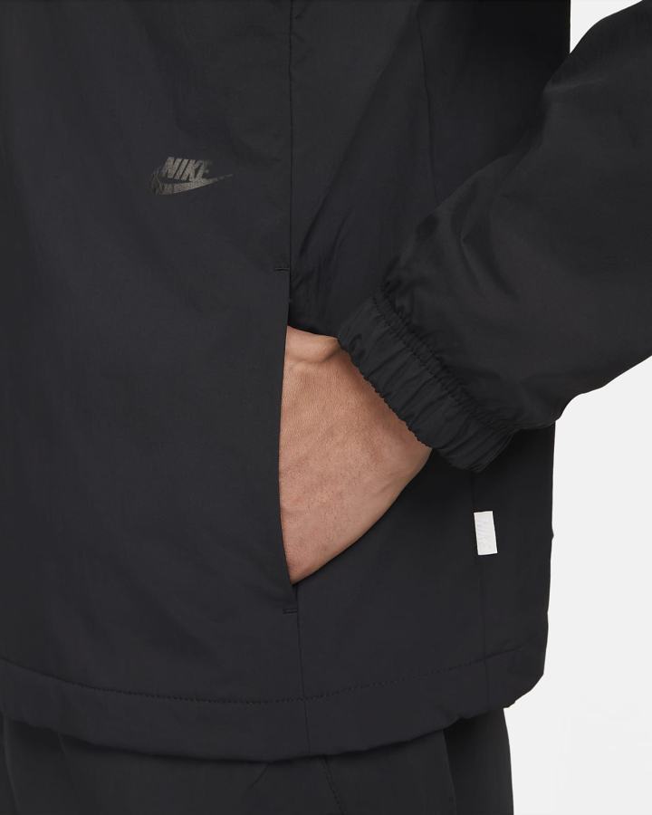 Chaquetas Nike Sportswear Style Essentials Lined M65 Hombre Negras Plateadas Negras | FCOBN-5182