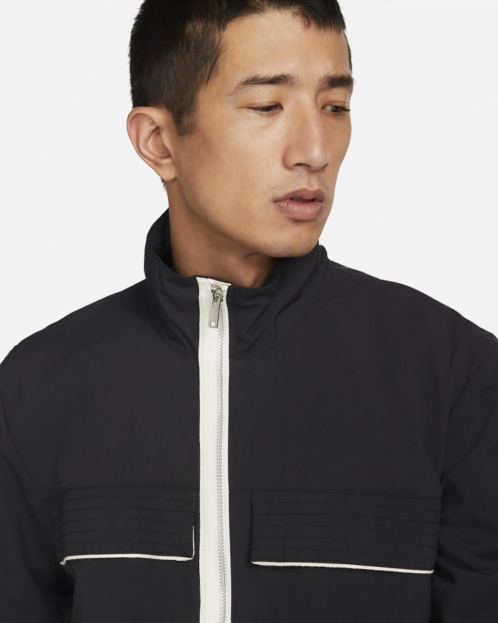 Chaquetas Nike Sportswear Style Essentials Lined M65 Hombre Negras Plateadas Negras | FCOBN-5182
