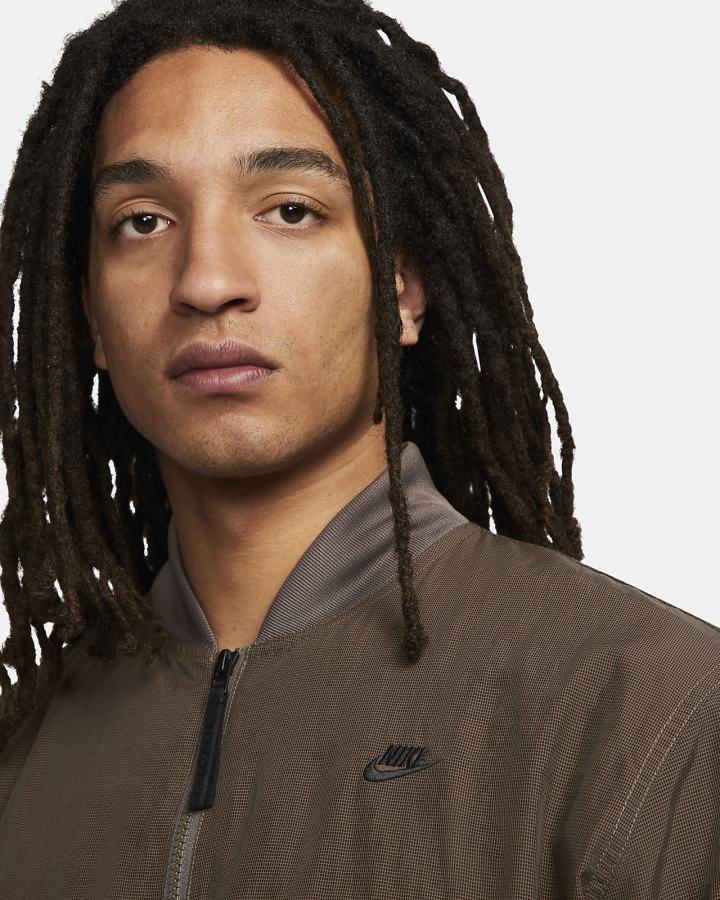 Chaquetas Nike Sportswear Tech Pack Woven Lined Bomber Hombre Negras | FMHWO-6195