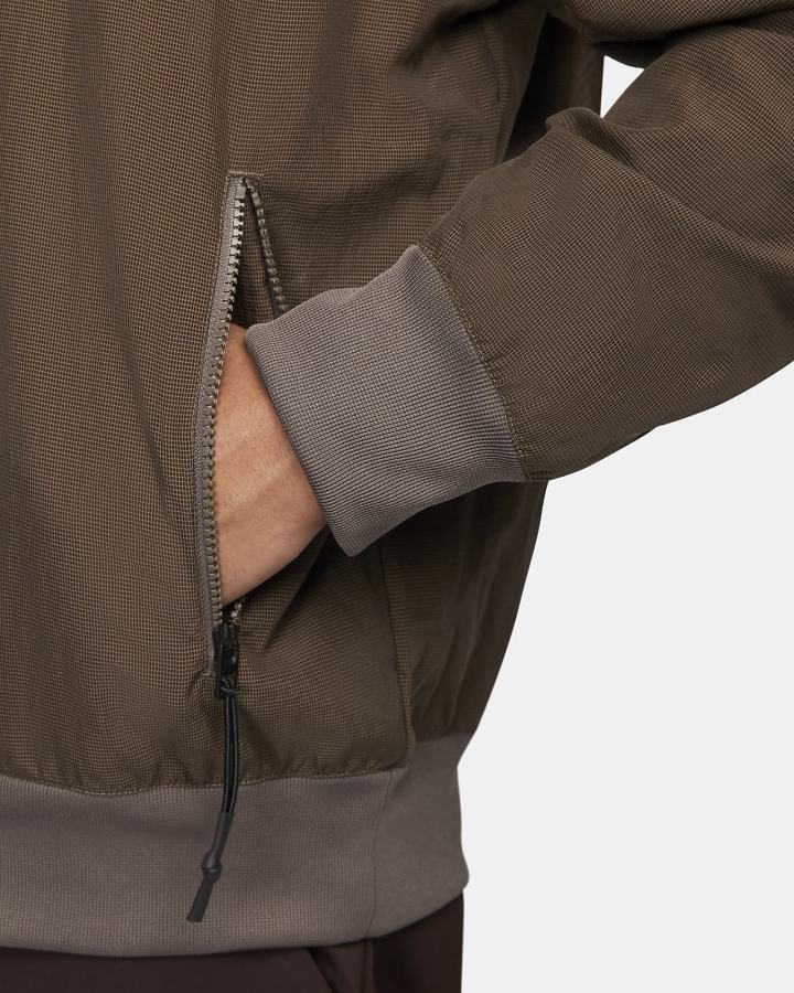 Chaquetas Nike Sportswear Tech Pack Woven Lined Bomber Hombre Negras | FMHWO-6195