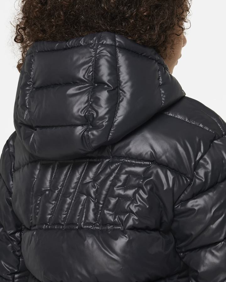 Chaquetas Nike Sportswear Therma-FIT Kids Insulated Niño Negras Blancas | LRCIE-0197