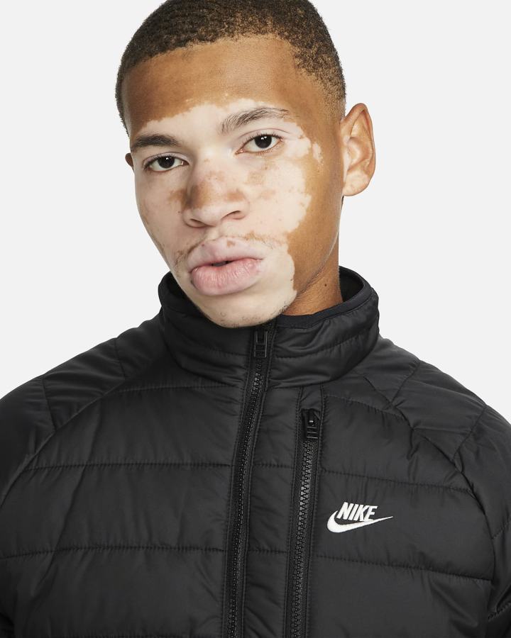 Chaquetas Nike Sportswear Therma-FIT Legacy Puffer Hombre Negras | DYWNI-4529