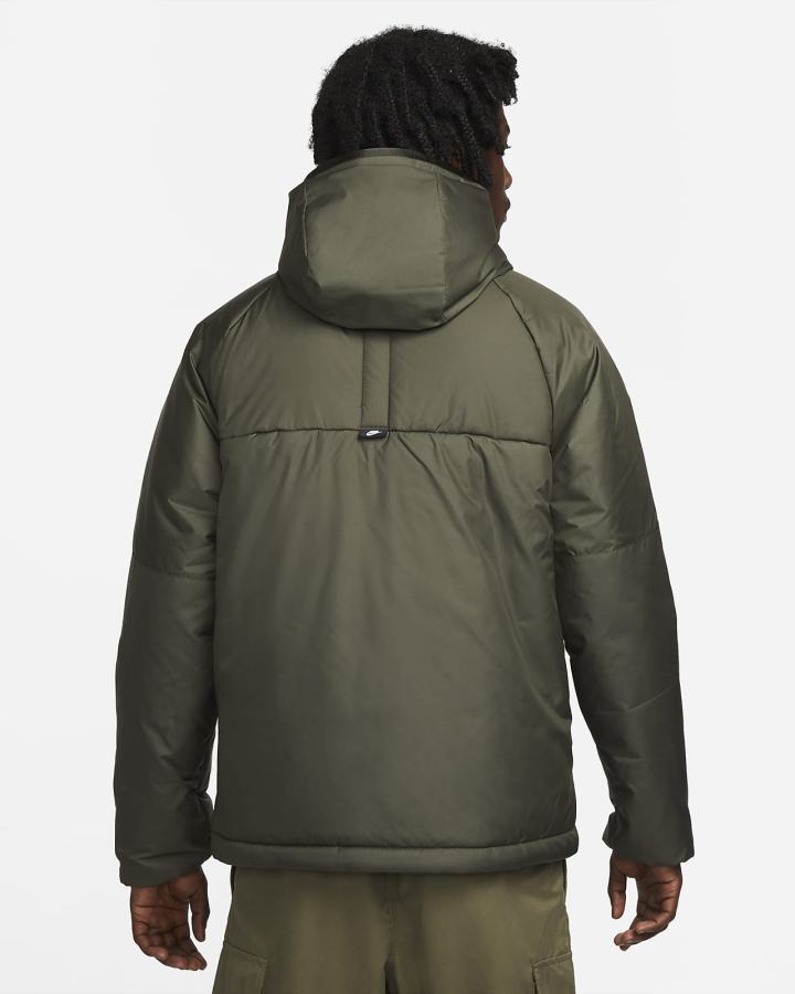 Chaquetas Nike Sportswear Therma-FIT Legacy Hooded Hombre Negras | JUAQG-0781
