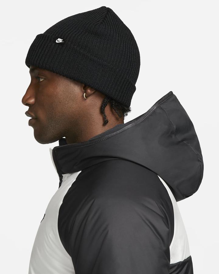 Chaquetas Nike Sportswear Therma-FIT Legacy Hooded Hombre Gris Oscuro Negras | MZNLC-9082