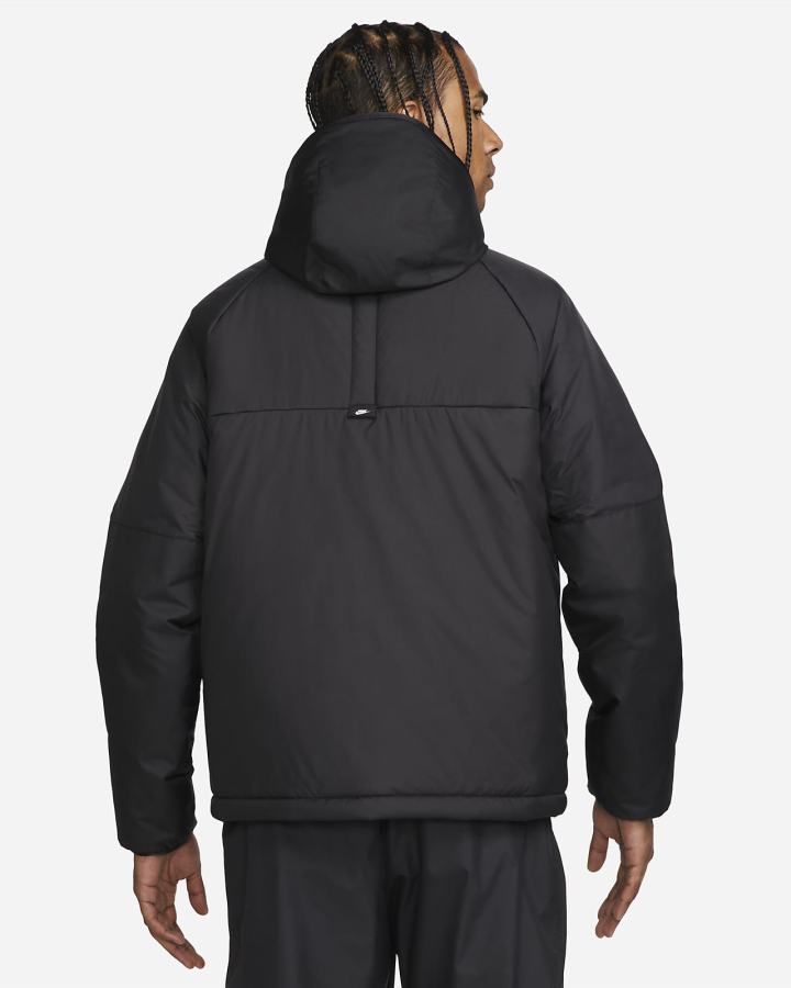 Chaquetas Nike Sportswear Therma-FIT Legacy Hooded Hombre Negras | PTLVA-6940