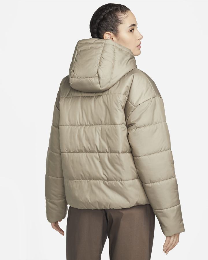 Chaquetas Nike Sportswear Therma-FIT Repel Synthetic-Fill Hooded Mujer Verde Oliva Negras | CJLKF-7310